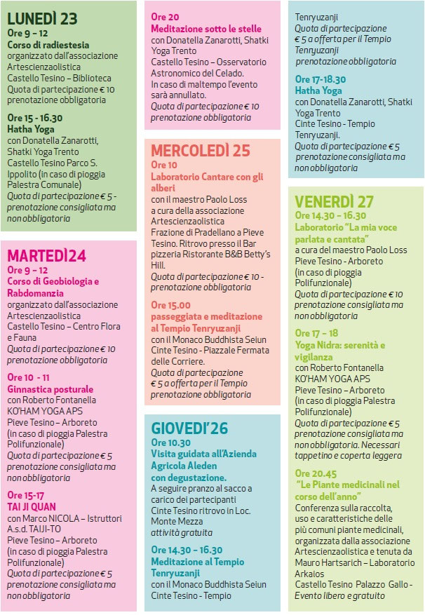 Pagina 2 - Da Lunedì 23 a Venerdì 27