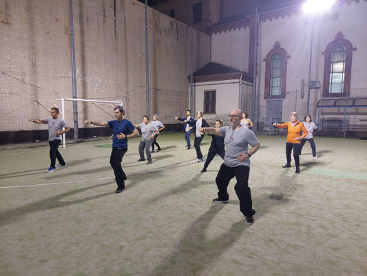 Pratica serale all'oratorio di via Gozzi